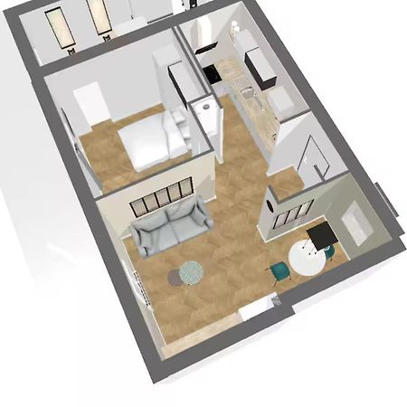 Appartchic - Appartement Standing - Plein Centre & Parking Prive Créon المظهر الخارجي الصورة