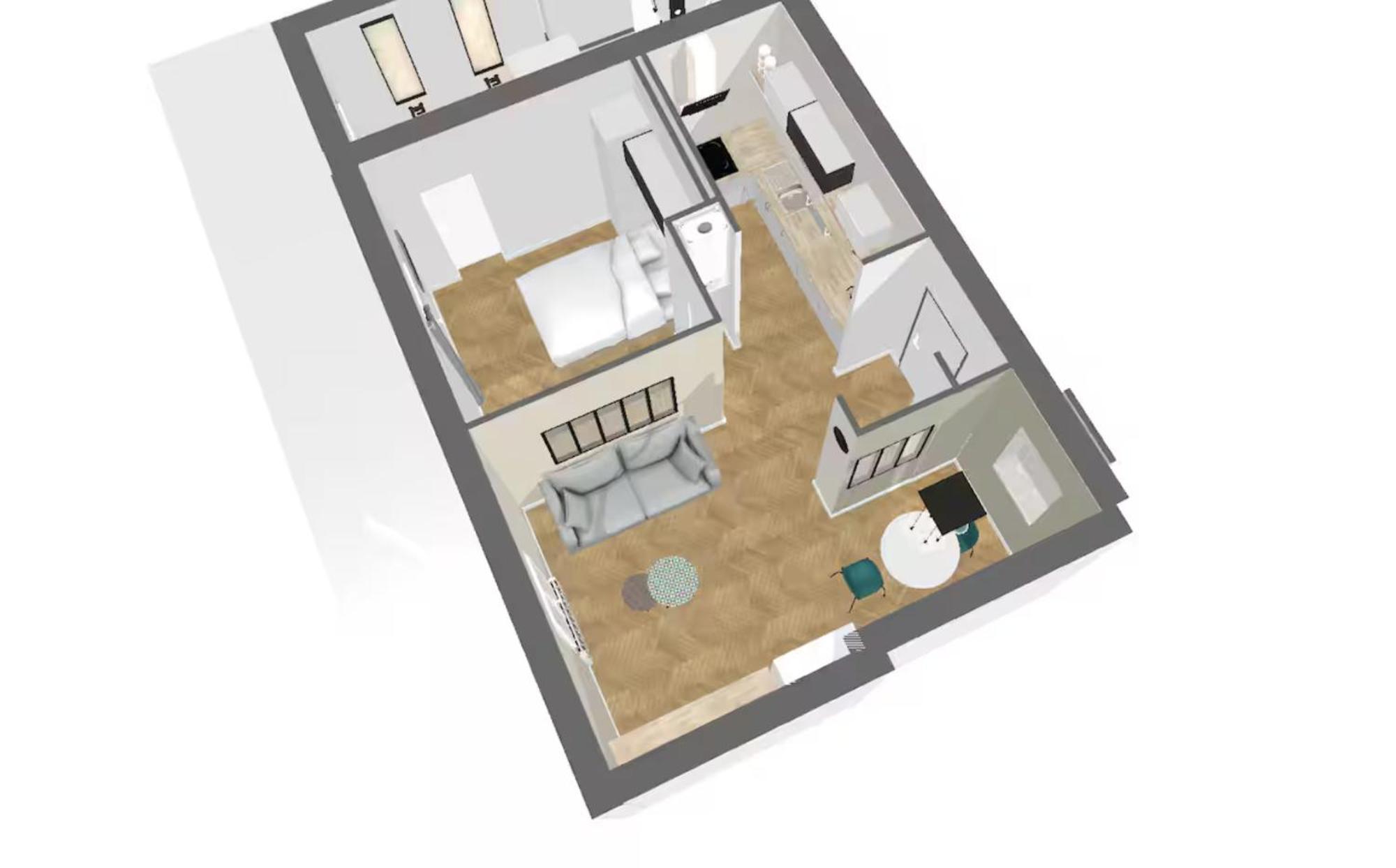 Appartchic - Appartement Standing - Plein Centre & Parking Prive Créon المظهر الخارجي الصورة
